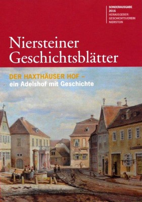 Niersteiner Geschichtsblätter - Der Haxthäuser Hof