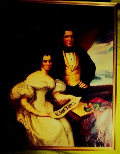 Christian Ludwig Lauteren (1811-1888) und seine 1. Ehefrau Charlotte geb. Michel (1812-1836)