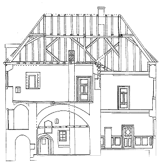 Querschnitt des Metternichhofes